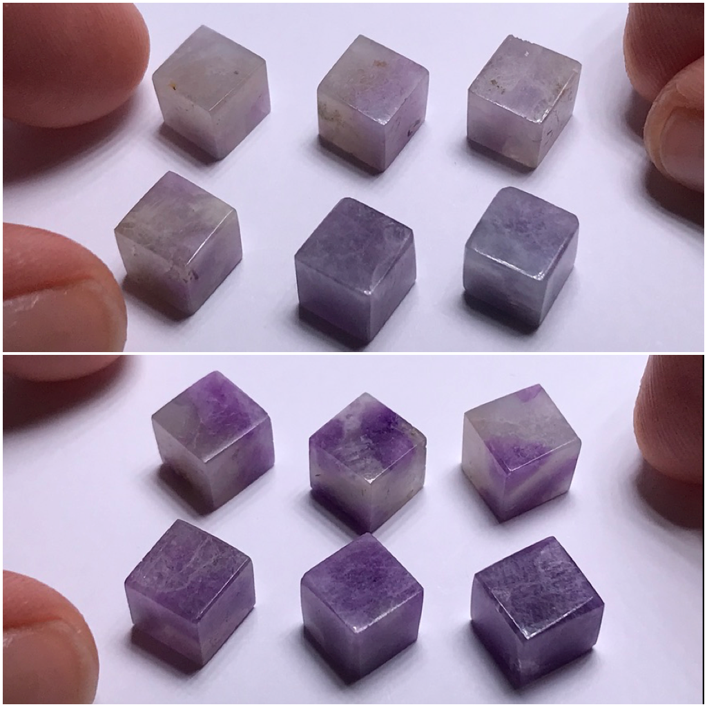 Hackmanite Cubes