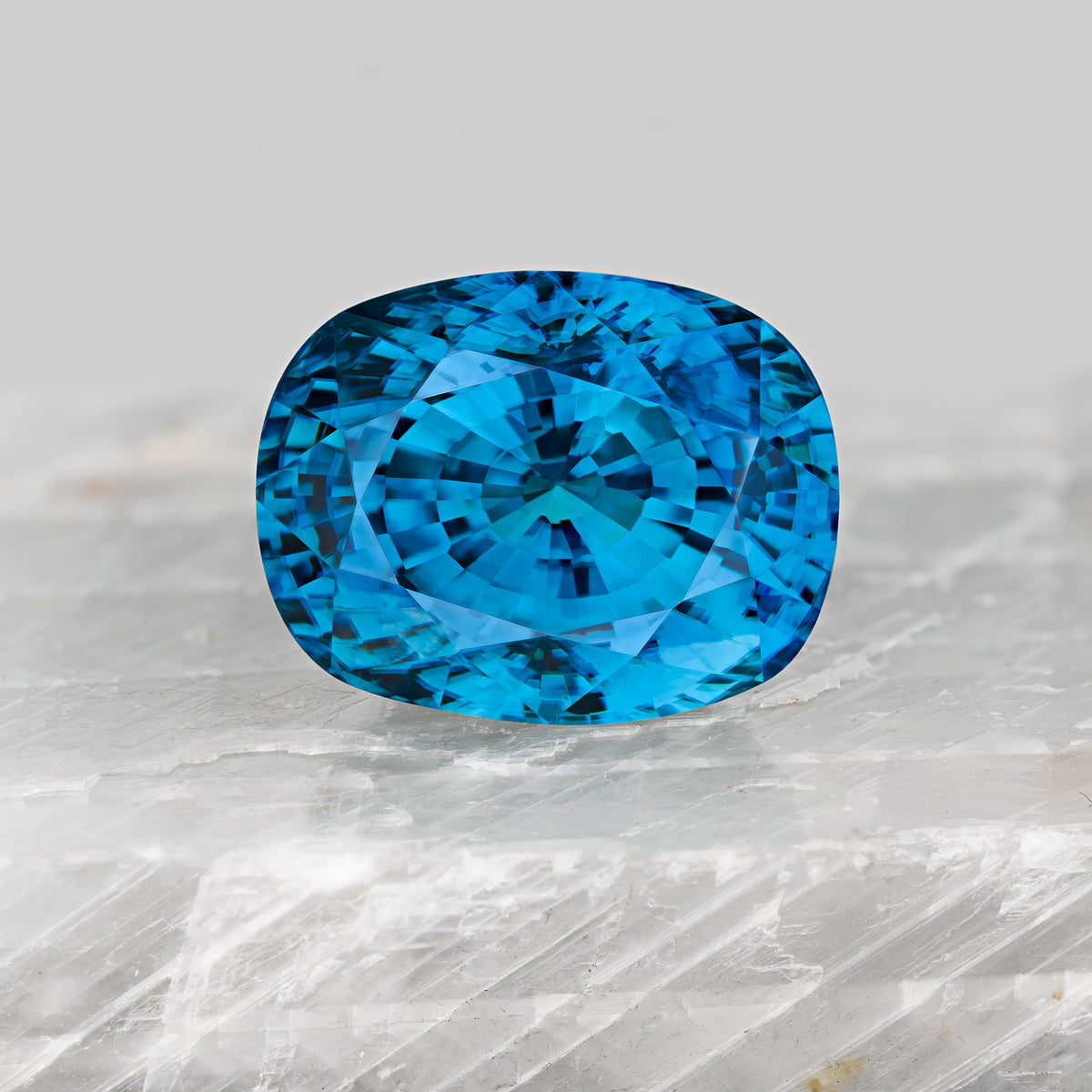 GIA Certified Cambodian Blue Zircon